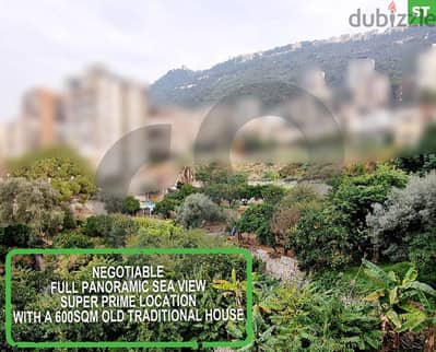 Land with Old Traditional House, jounieh/ جونيه  REF#ST116655