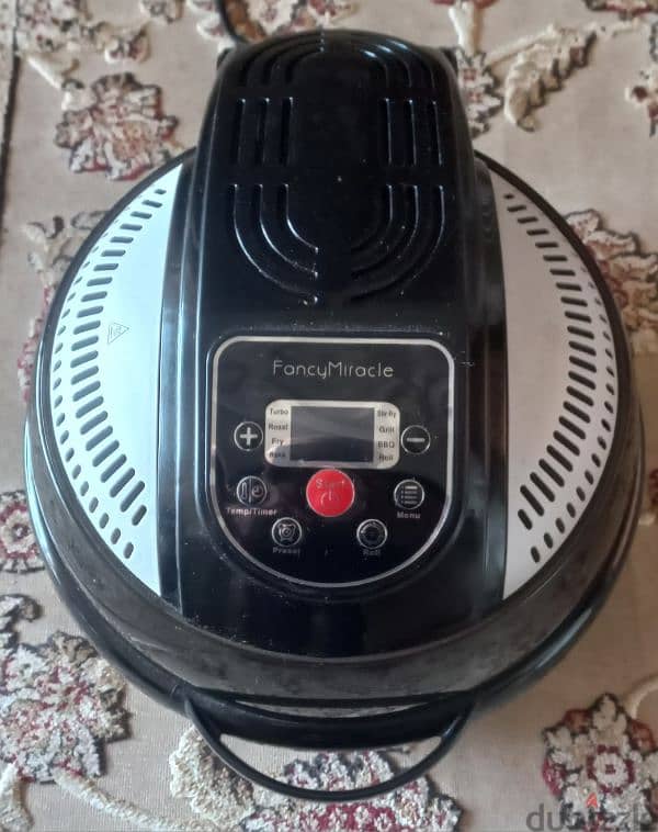 Air fryer 10-liter turbo hair for roast, bake, fry and dehydrate 1