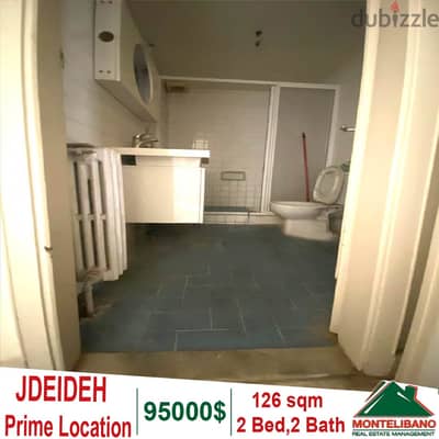 126 Sqm Apartment for Sale in Jdeideh