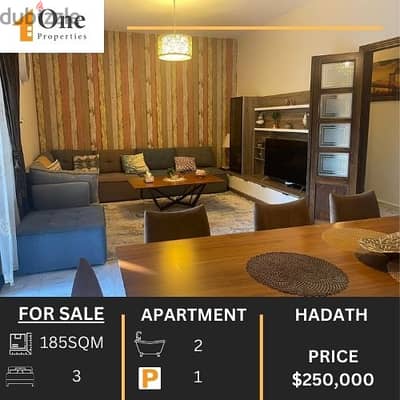 APARTMENT FOR SALE IN HADATH