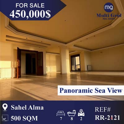 RR-2121 / Apartment for Sale in Sahel Alma, شقة للبيع في ساحل علما