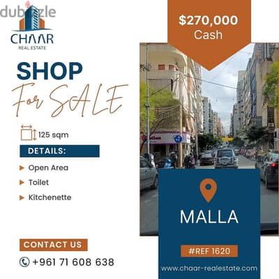 R1620 Shop for Sale in Malla