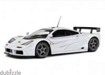 Mclaren F1 GTR 1996 diecast car model 1;18.