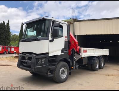 Renault Trucks K460 with Palfinger crane New Unused