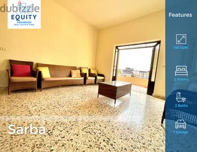 150 SQM Apartment For Rent In Sarba شقة للايجار #RK134277