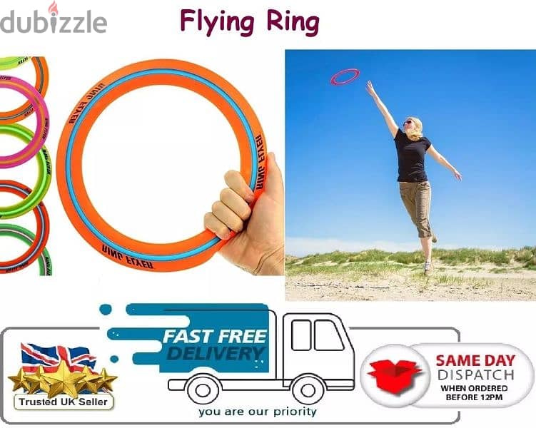 German store crane flying ring rubber 28cm 1