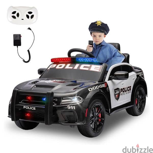 Police Battery Powered Ride-on Car For Kids 12V, 4.5AH 1