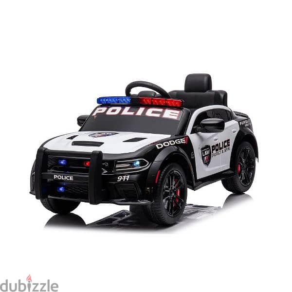 Police Battery Powered Ride-on Car For Kids 12V, 4.5AH 3