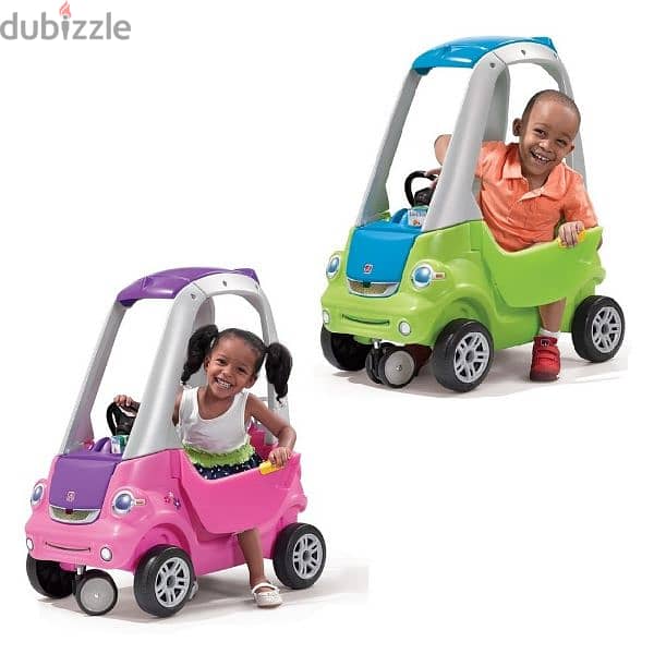 Outdoor Kids Car Sports With Removable Floor Board & Horn 2