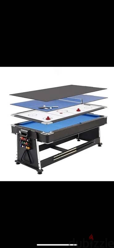 4 in 1 billiard table / tennis table / air hockey / dinning top