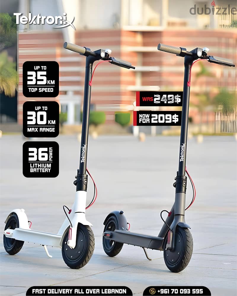 Electric Scooter 35KM/h Fast Speed Foldable 8.5 Tires for Adults 0