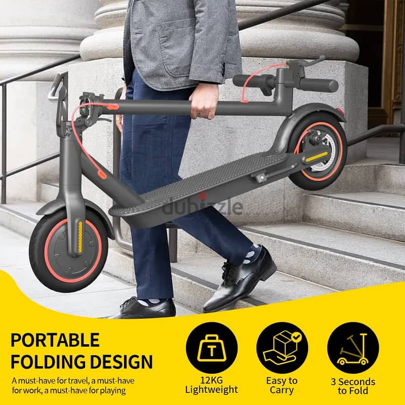 Electric Scooter 35KM/h Fast Speed Foldable 8.5 Tires for Adults 3