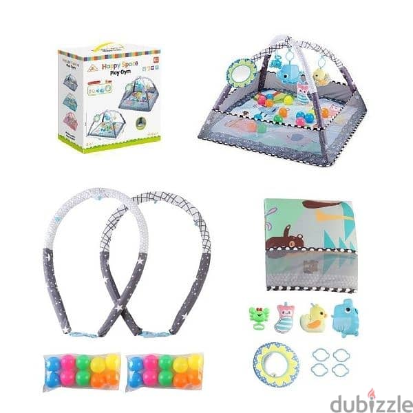 2 In 1 Play Mats Infants Activity Gym 1