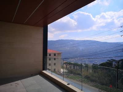 130 Sqm|Brand new apartment for sale in Baabdat / Sfeila|Mountain view