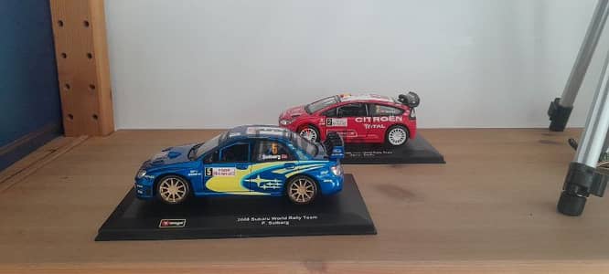 Burago Diecast Rally Cars