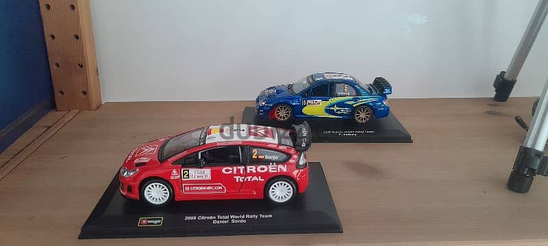 Burago Diecast Rally Cars 1