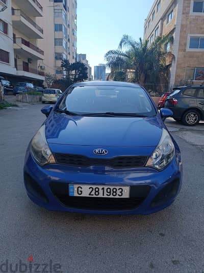 Kia Rio 2014 company source full option super clean