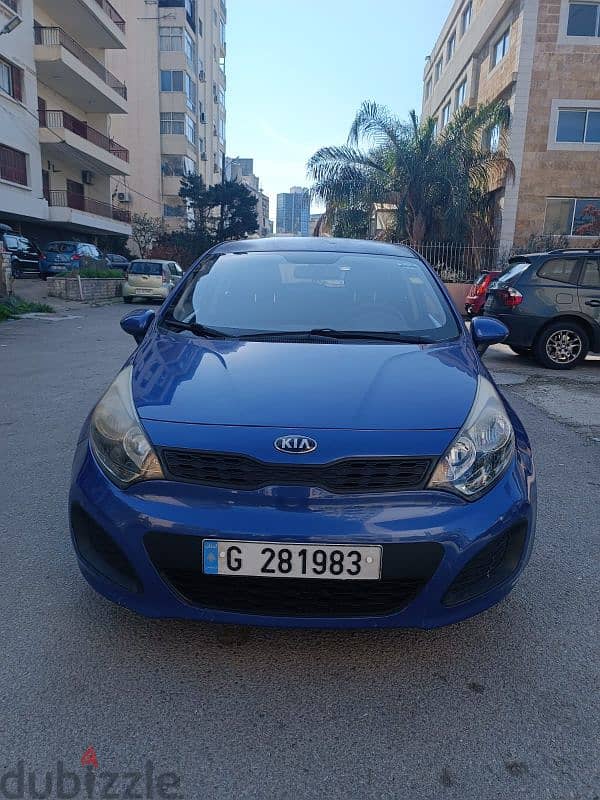 Kia Rio 2014 company source full option super clean 0