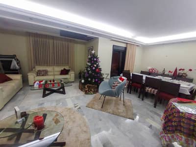 180 SQM Decorated Apartment in Mazraat Yachouh with a Big Balcony