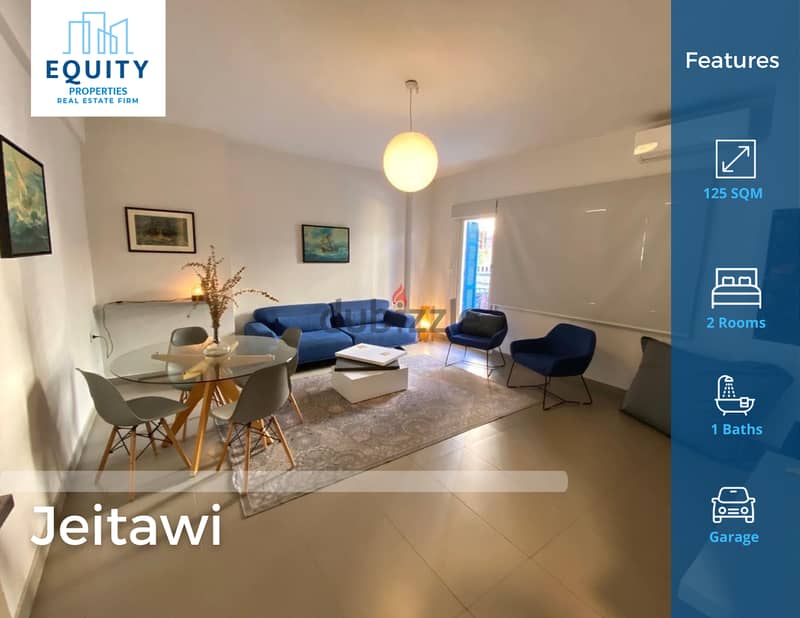 125 SQM Furnished Apartment For Rent In Achrafieh Jeitawi #JZ134424 0