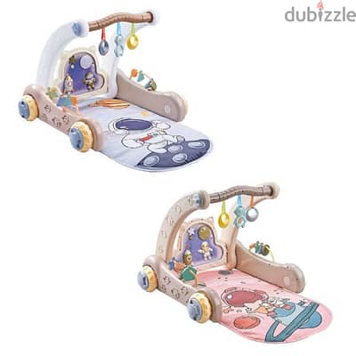 Baby Early Education 2 In 1 Pedal Piano & Walker Fitness