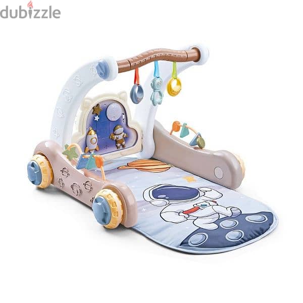 Baby Early Education 2 In 1 Pedal Piano & Walker Fitness 2