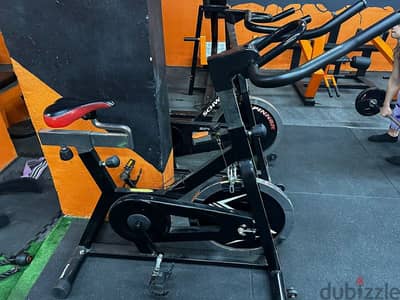 2 used spinning bikes