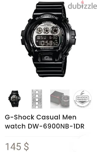 Original CASIO G-SHOCK 6