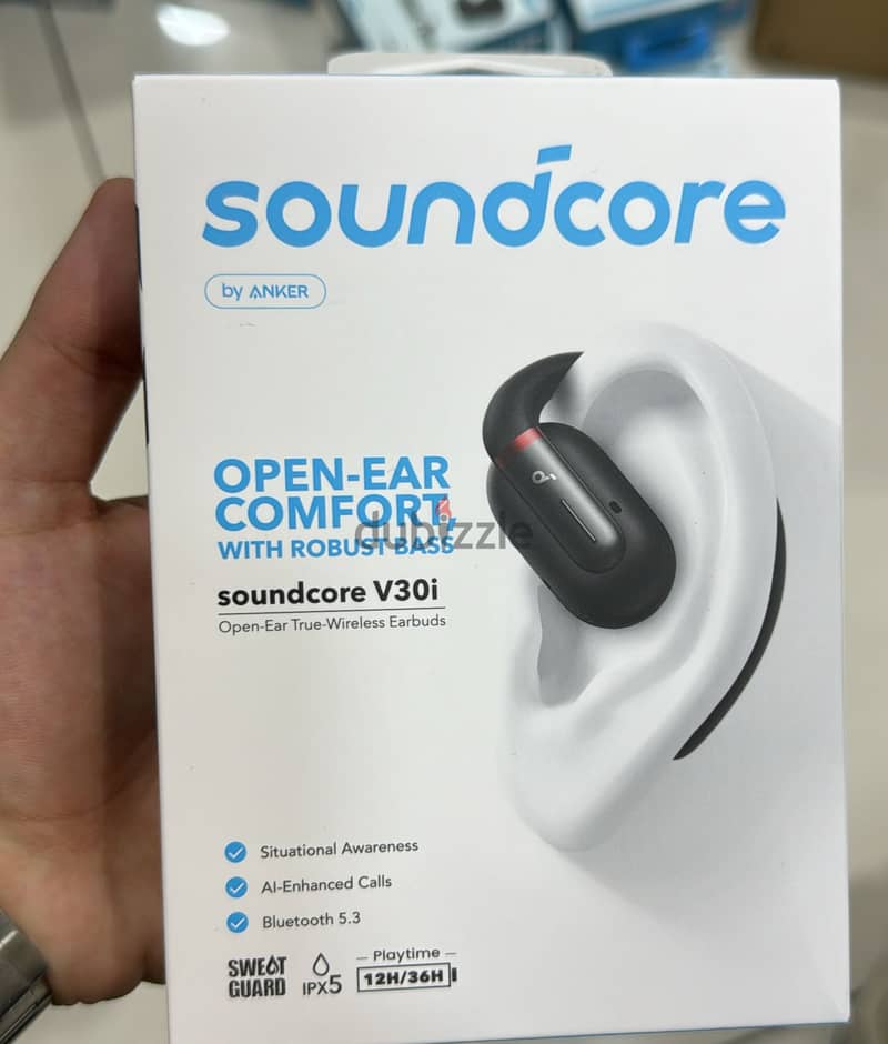 Anker soundcore V30I earbuds black 0