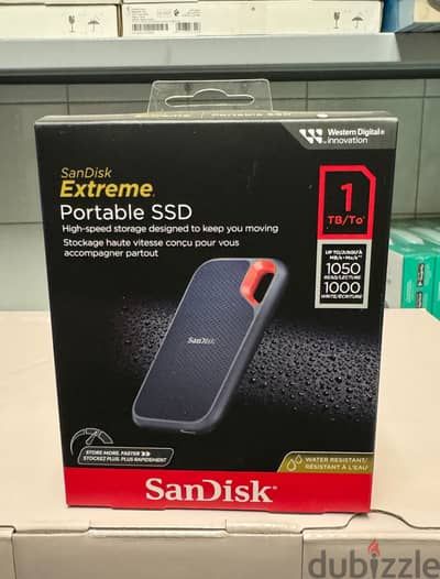 Sandisk extreme portable SSD 1tb up to 1050mb/s great & last offer