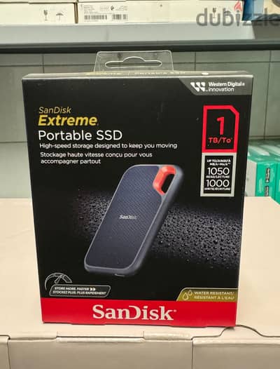 Sandisk extreme portable SSD 1tb up to 1050mb/s