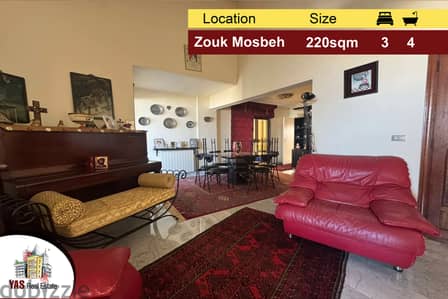 Zouk Mosbeh 220m2 | Sea View | Well Maintained | EL |