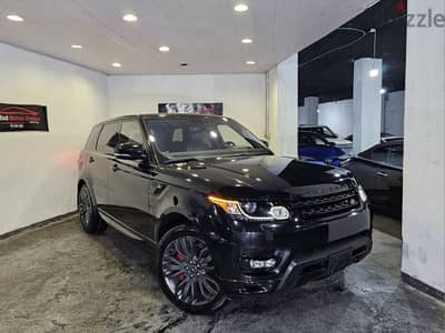 2016 Range Rover Sport HST V6 AUTOBIOGRAPHY Black/Black Clean Carfax