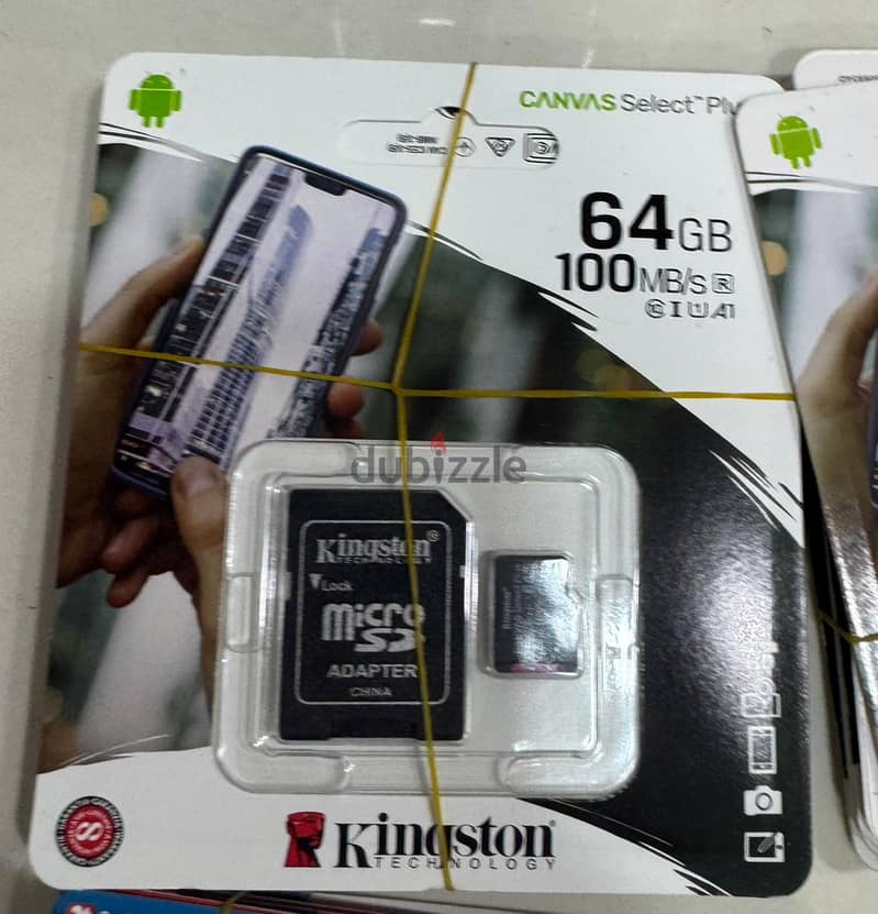 Kingston memory 64gb with adapter 0