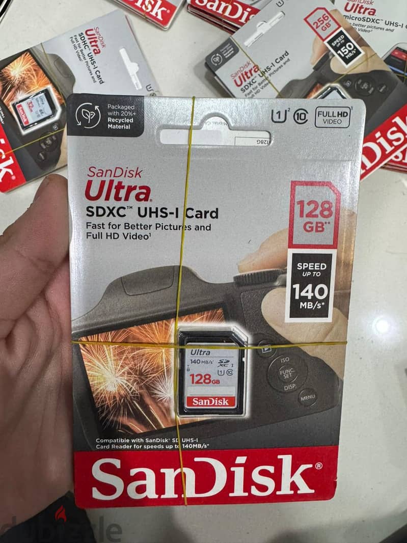 Sandisk ultra sdxc card 128gb up to 140mb/s great & best offer 0