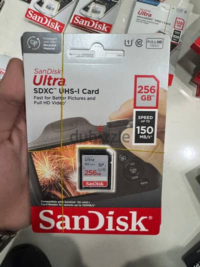 Sandisk ultra sdxc card 256gb up to 150mb/s great & best offer