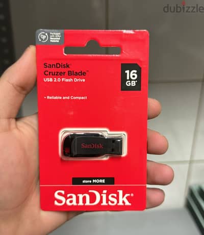 Sandisk cruzer blade 2.0 flash drive 16gb amazing & new offer