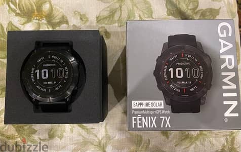 Garmin Fenix 7X Sapphire Solar