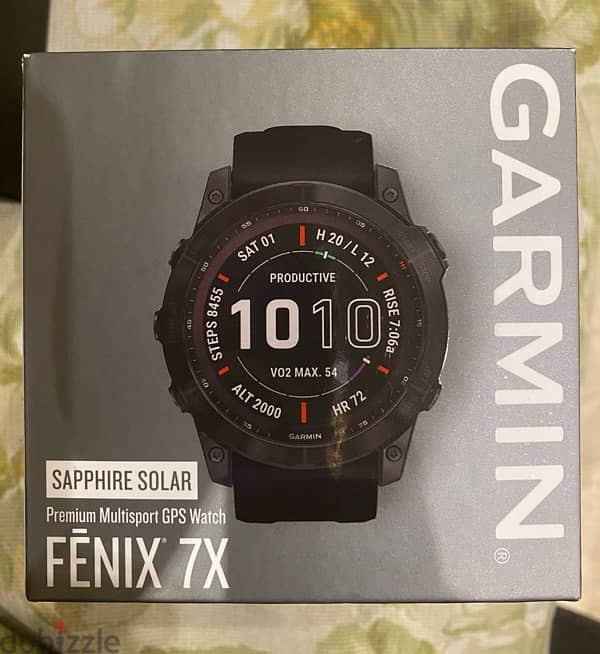 Garmin Fenix 7X Sapphire Solar 1