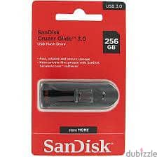 Sandisk Cruzer Glide 3.0 flash drive 256gb great & new offer