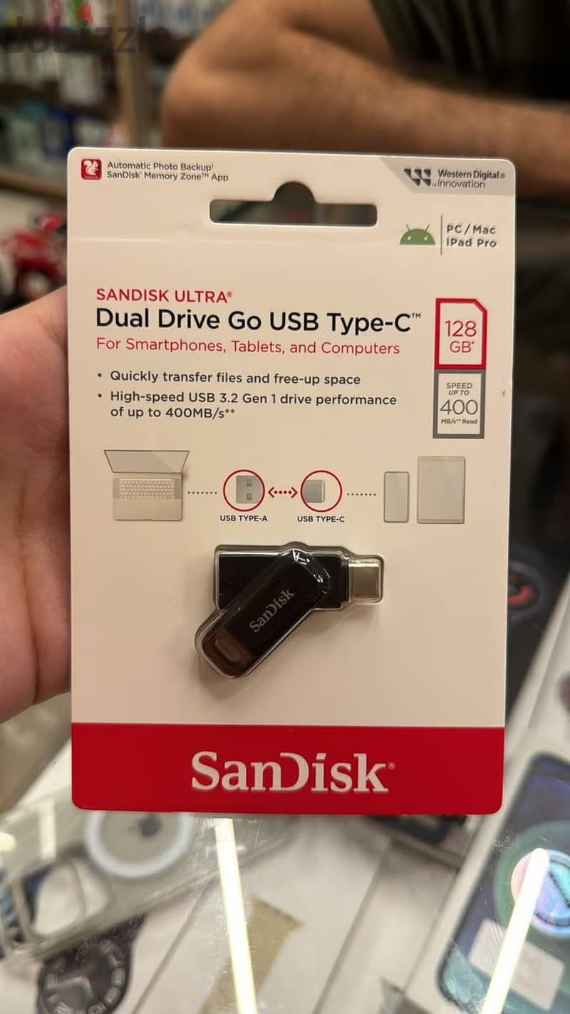 SanDisk Ultra Dual Drive Usb Type-C 128gb 0