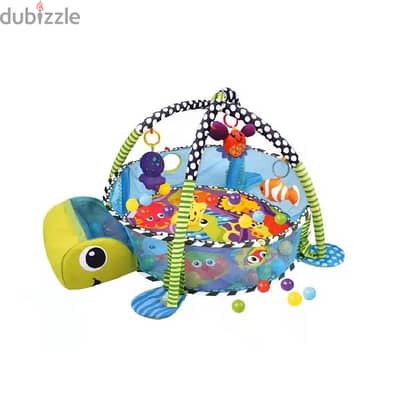 Turtle Baby Activity Gym With Ball Pit