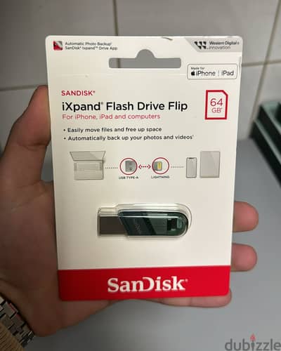 SanDisk ixpand Flash Drive Flip for iPhone 64GB exclusive & last offe