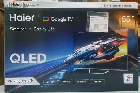 TV Haier 55' inch Qled