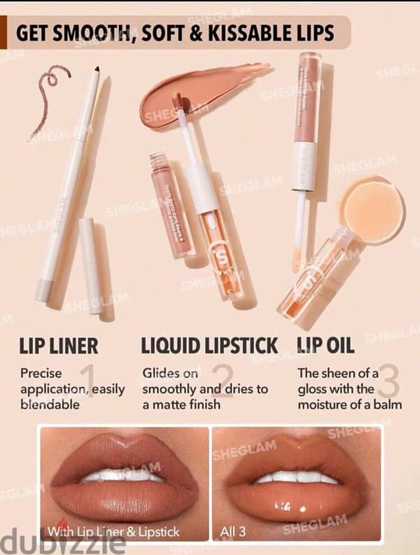 sheglam lip liner & gloss 1