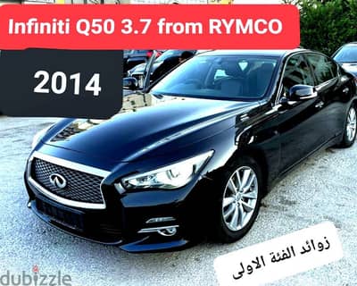 Infiniti Q50  3.7 mod 2014 مصدر و صيانة الشركة