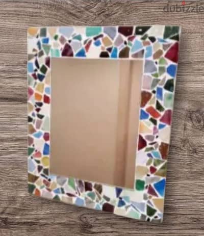 Handmade mosaic mirror