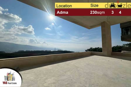 Adma 230m2 | Excellent New Apartment | Panoramic View | RA/YAV |