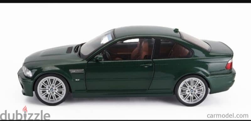 BMW (E46) M3 diecast car model 1;18. 1