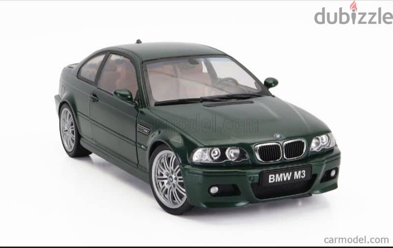 BMW (E46) M3 diecast car model 1;18. 3